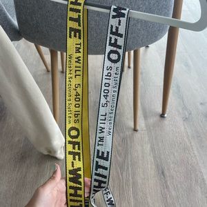 Off White Belt (ONLY THE YELLOW ONE)
